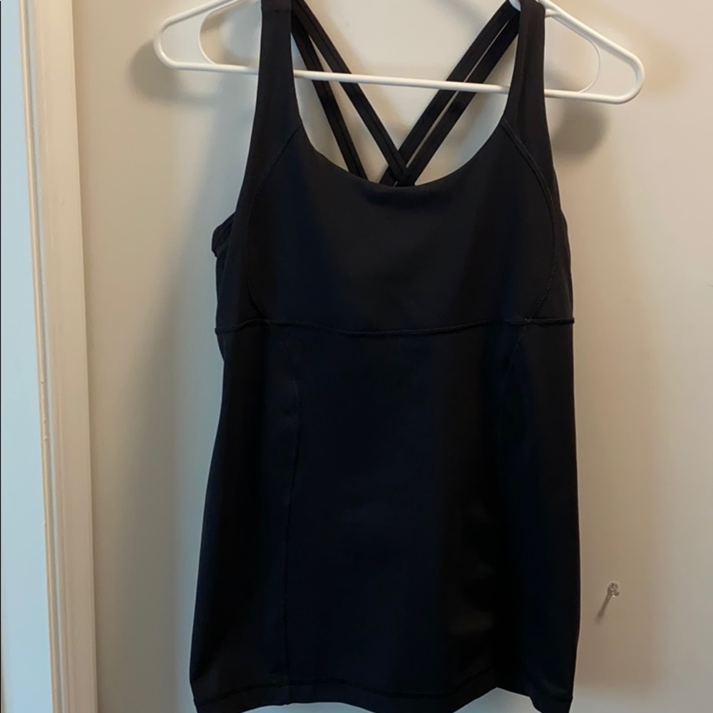 Lululemon Black Tank Top